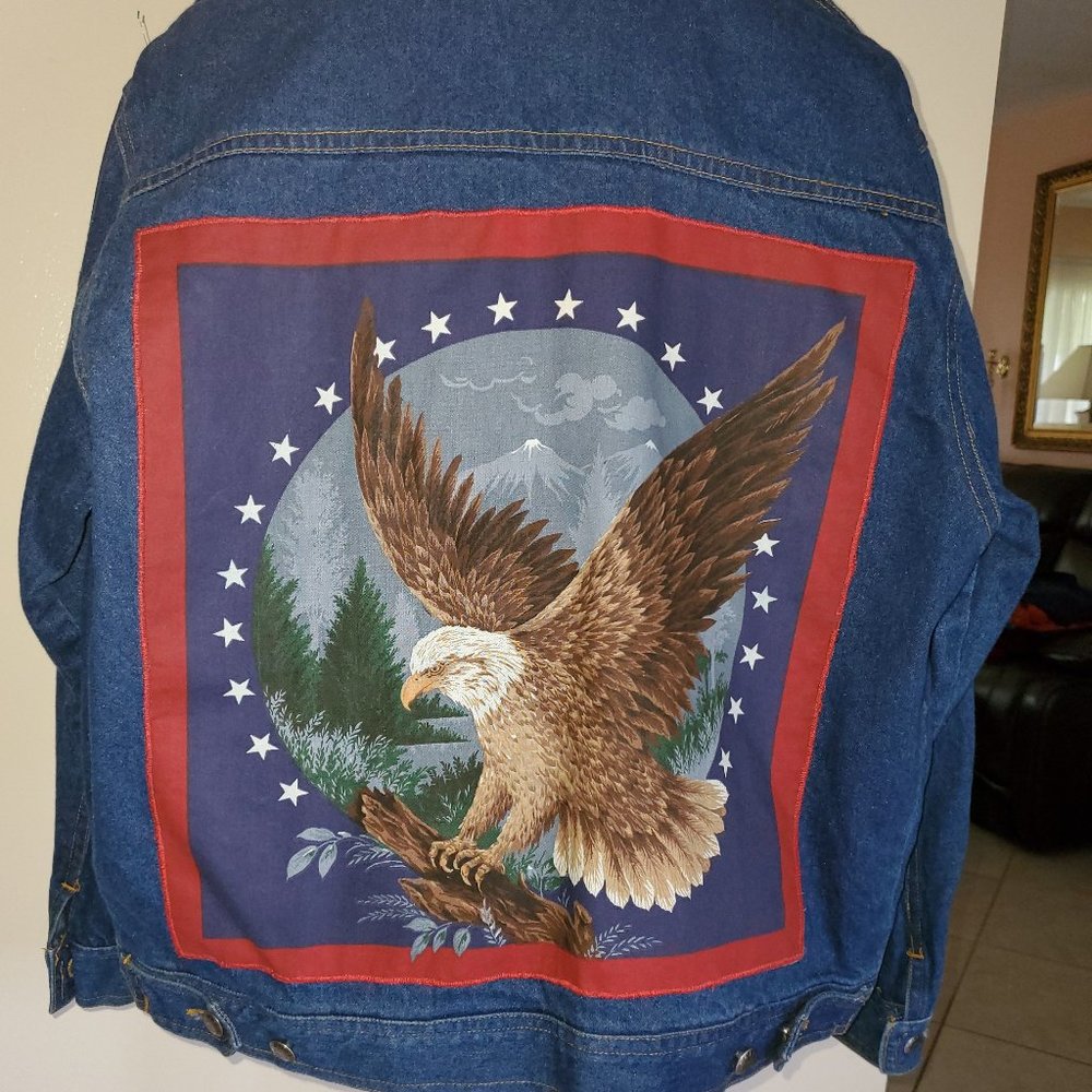 THE ORIGINAL FELIX THE CAT  Denim Jean Jacket American EAGLE